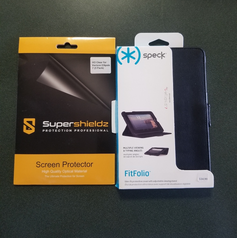 Ellipsis 7 tablet case and Screen Protectors